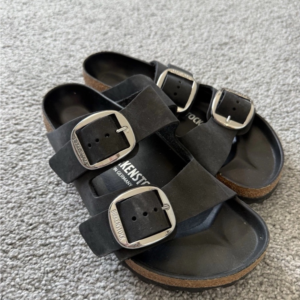 Birkenstock Arizona Big Buckle Slide Sandals-Like New!